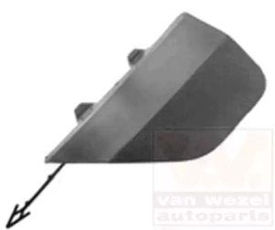VAN WEZEL 3872587 -  Заслонка, буксирный крюк